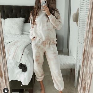 Tie dye sweatsuit